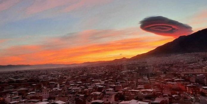 Turkish cloud formation