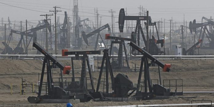 Kern River Oil Field in Bakersfield, Calif.