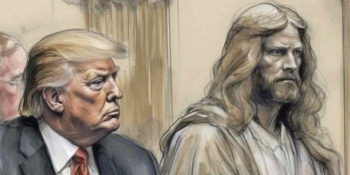 Trump and Jesus